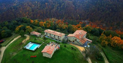 Finca El Ventos Santa Pau Buitenkant foto